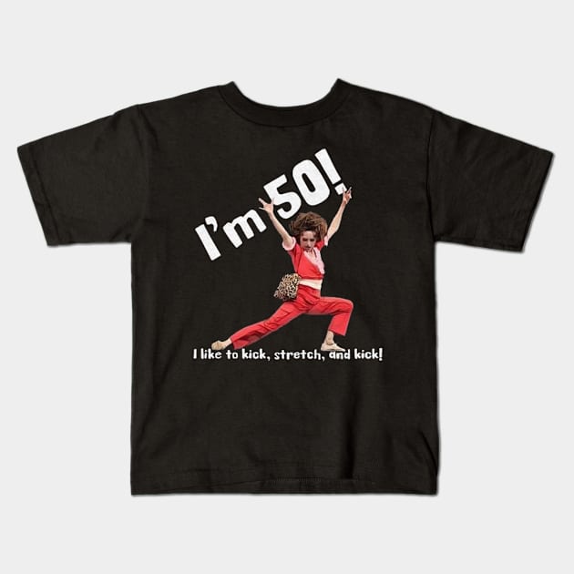 Im 50 Years Old Kids T-Shirt by suriaa